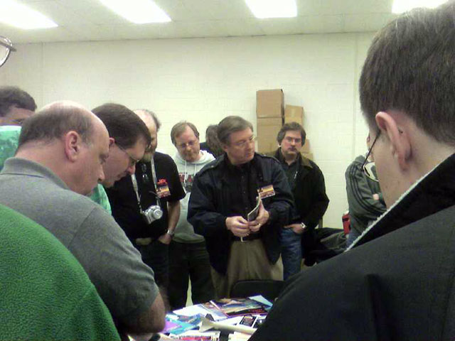 Randy and Lee - Old Rocketeers meeting