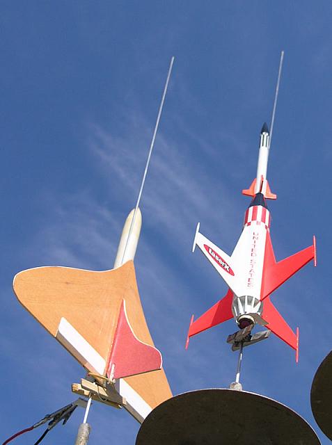 My Skydart and Semroc Laser-X