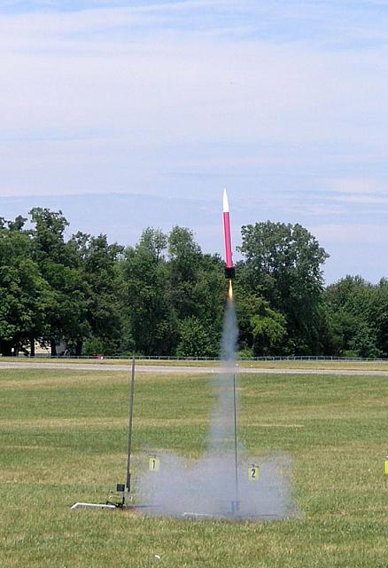 Chris Palmer's 100-fin rocket