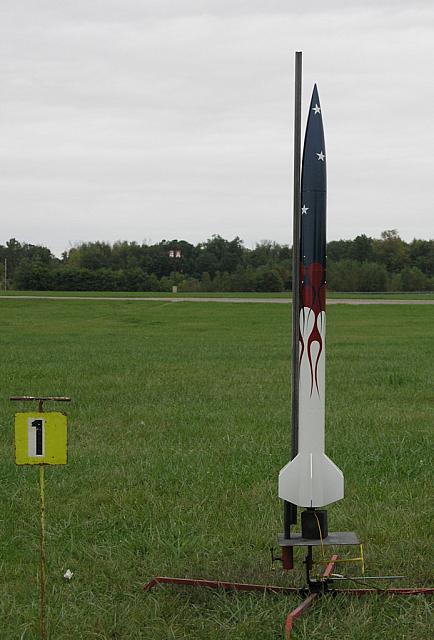 Fred's 9/11 Tribute rocket