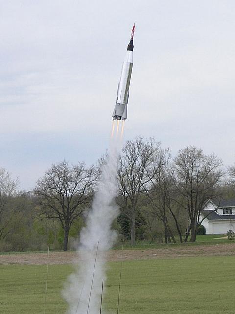 Sigma 7 tribute launch. Note - I had some fun with this photo in Photoshop. :)