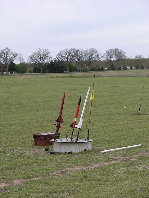 Steve Kristal's Talon 2, my Condor, and my Magnum Scramjet upscale