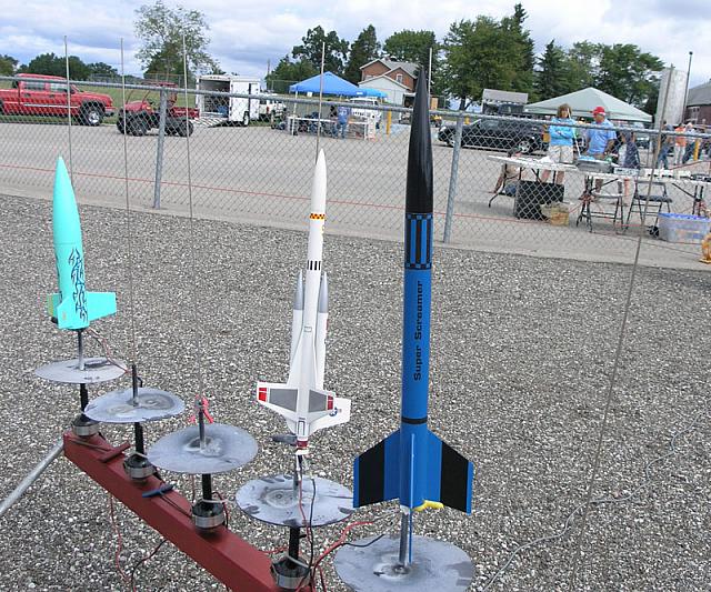 My Tavia (center) and Super Screamer (right)