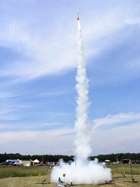 Lift off of Buzz Nau's Marauder