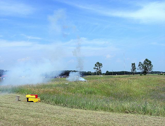 and the impact site