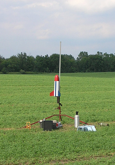 Dale's Fat Boy... well, not really his, the rocket is named that