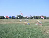 Flag display - 9/11 Tribute