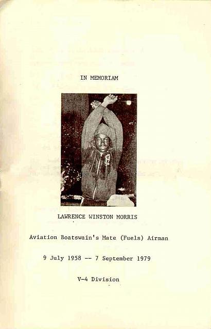 Lawrence Winston Morris Memorial - Courtesy of Paul Jarvis