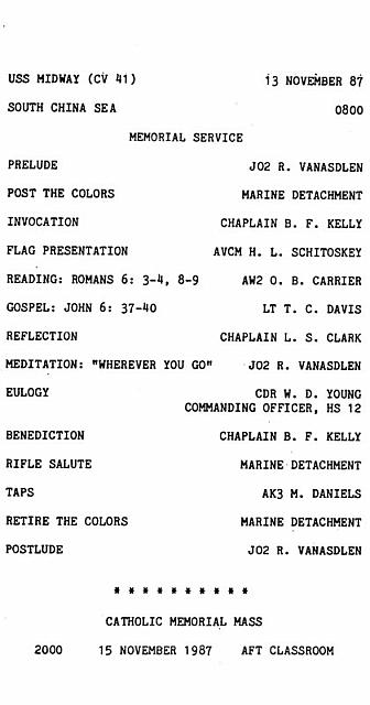 13 November 1987 - courtesy of Gary Schreffler