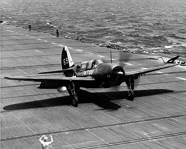 SB2C-5 Helldiver of VT-74 - July 1946