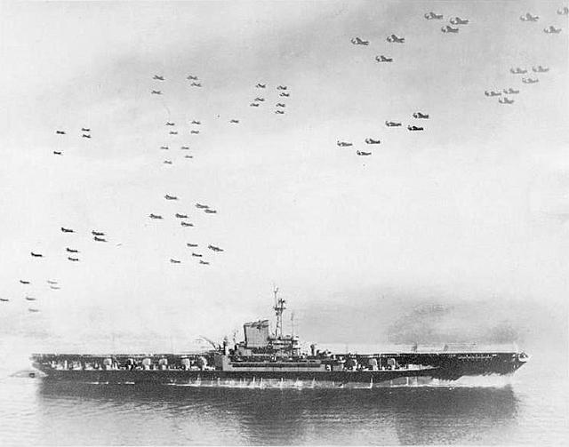 Air Wing flig over