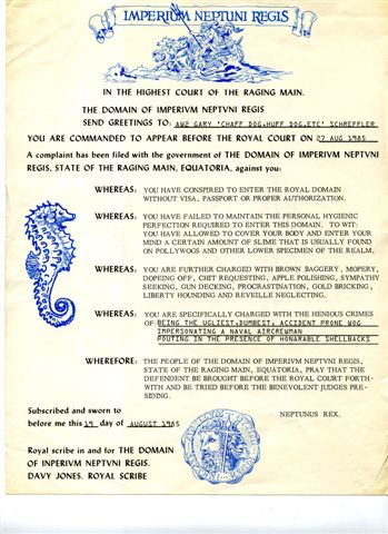 Gary Schreffler Subpoena