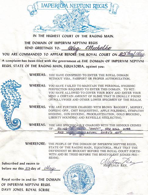 John Mechelke's wog subpoena [inside] May 2, 1987