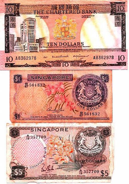 Singapore cash - courtesy of John Mscisz