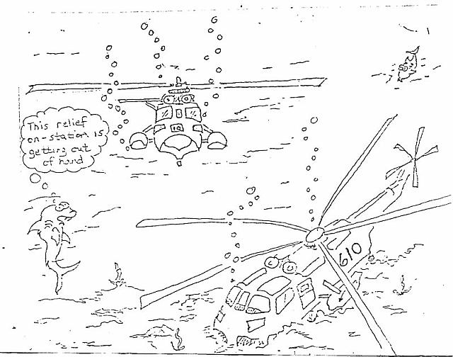 Airplan cartoon - courtesy of Gary Schreffler