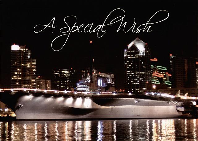 USS Midway Christmas Card - 2007