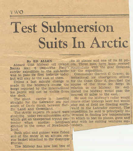 Frostbite article - Courtesy of Bob Wood