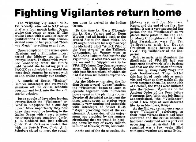 VFA-151 article - courtesy of Gary Fusaro