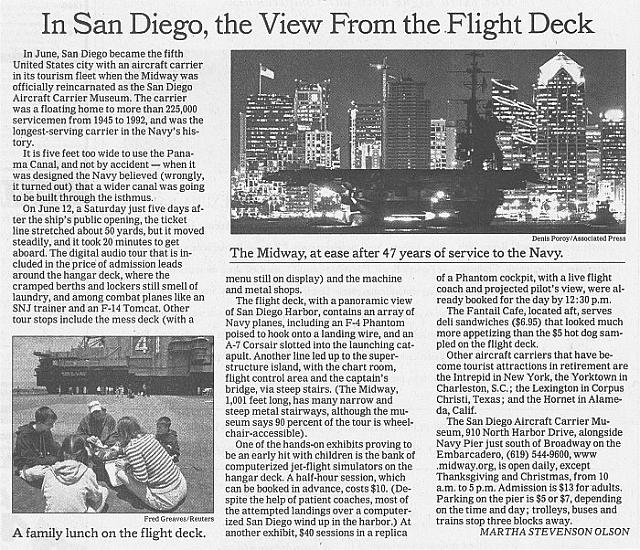 NY Times 1 Aug 2004 - Courtesy of Troy Prince