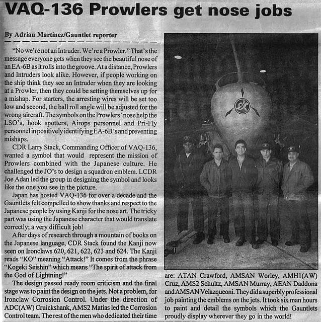 VAQ-136 - courtesy of Ike Newkerk