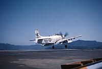 Taken from the flight deck of the MIDWAY in August, 1961 while the carrier was anchored at Sasebo, Japan during our '61 WestPac