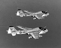 VA-115 A-6's - courtesy of John Mechelke