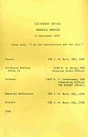 Lawrence Winston Morris Memorial - Courtesy of Paul Jarvis