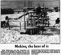 NAF Atsugi snow storm - courtesy of Gary Fusaro