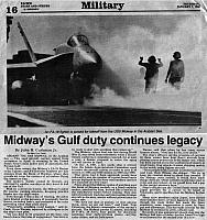 Stars & Stripes 7 January 1988 - Courtesy of John Mechelke