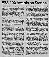 VFA-192 - 11-3-89 - courtesy of Ike Newkerk