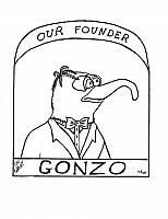 The Great Gonzo Coloring Book