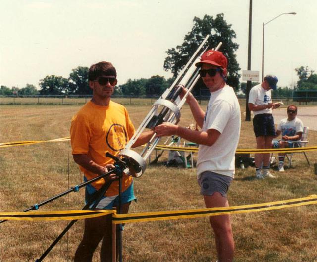 Me and Al  loading our WAC Corporal