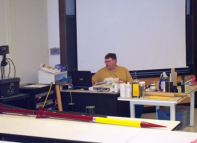 Jim Russell presenting Composite Construction