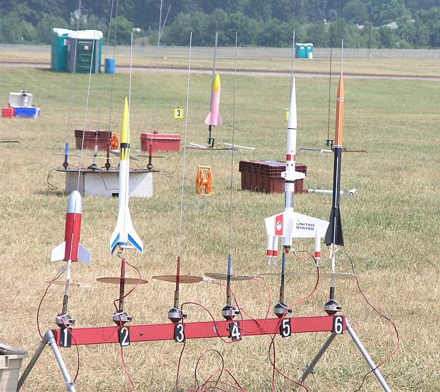 Red pad. My Qmodeilng Vega is second from the right