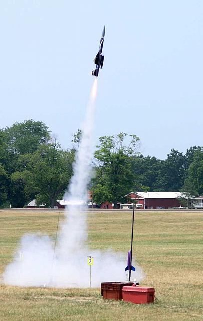 Jim Summer's North Coast Bomarc launch on a H165R-S