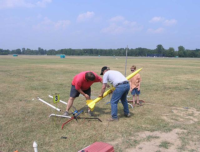 Prepping at the high power pads