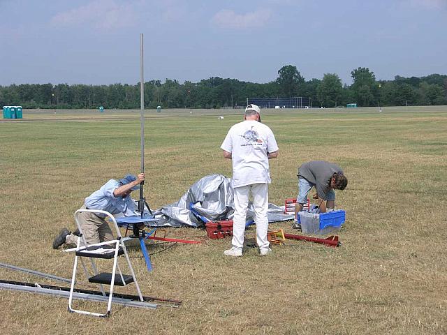 Prepping at the high power pads