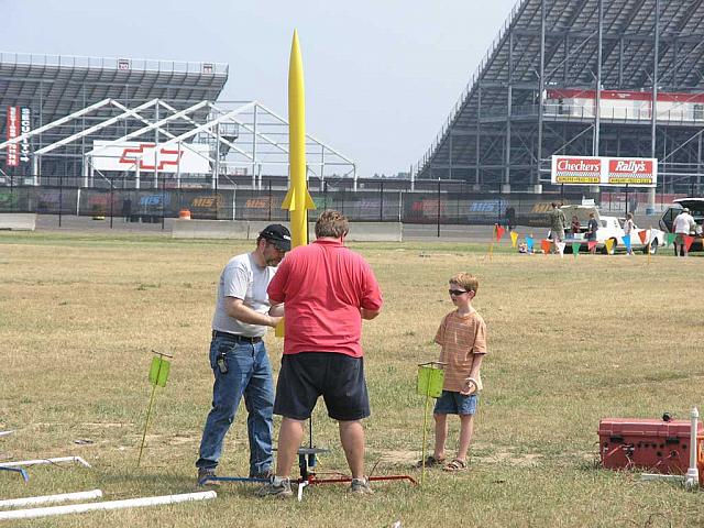 Prepping at the high power pads