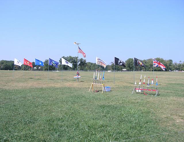 Flag display - 9/11 Tribute