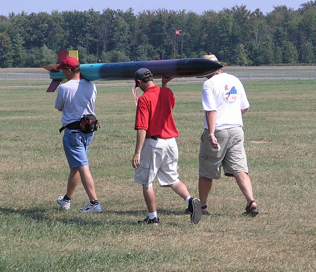 Mark, Scott, and Jay with the grand finale