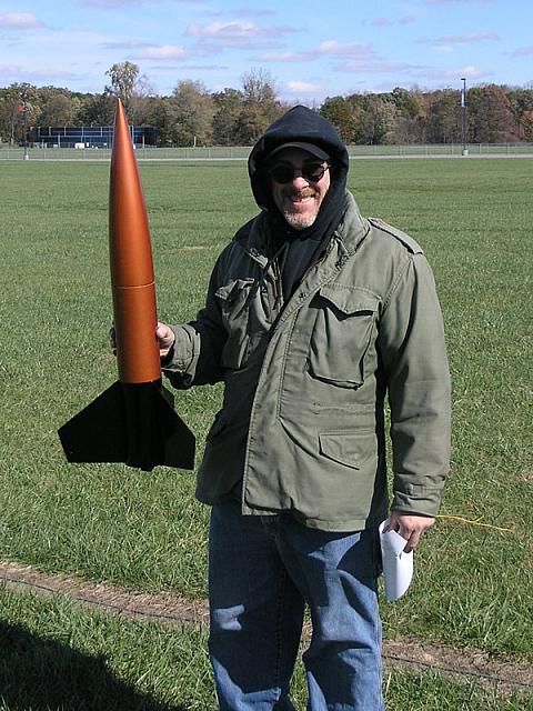 Fred Zeigler and a beautiful spare parts elimination vehicle (SPEV)