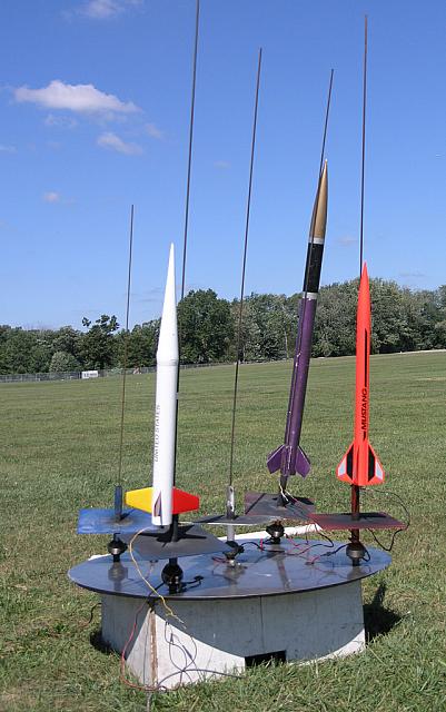 A Nike Smoke, Mark Palmer's Thoy Peacock, and my Aerotech Mustang