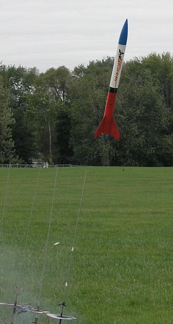 Executioner blows a nozzle
