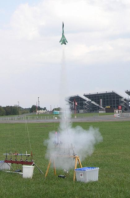 Kathy Miller's cool looking Mirage fighter