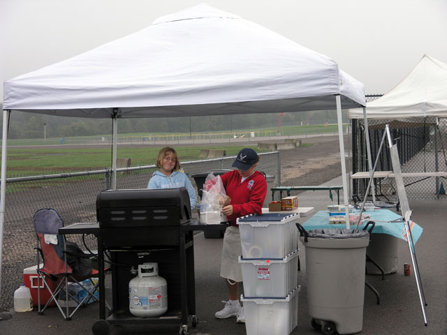 The JMRC Cafe crew got smaller over night