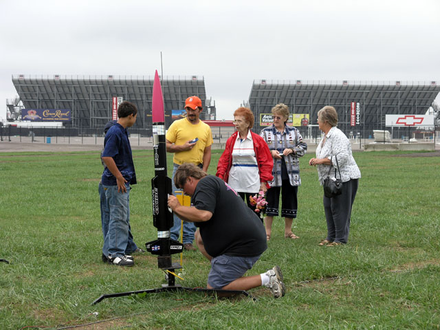 Roger sets up the SA-14 Archer as family member watch