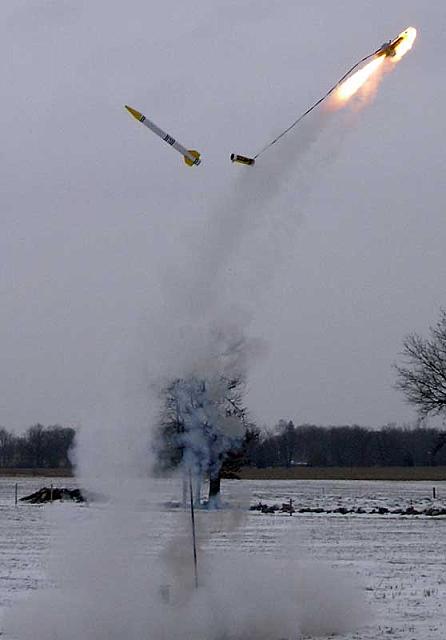 The booster's Loki I405 delay ruptured