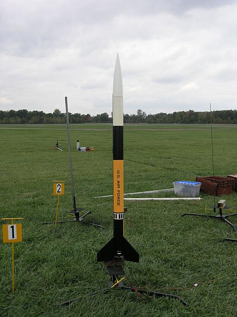 My Maxi Bandit ready to go for it's retirement flight.