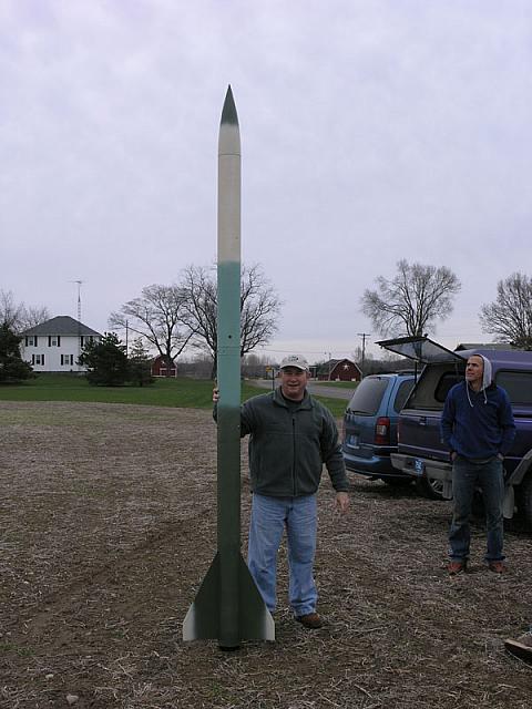 Dale and his L3 rocket