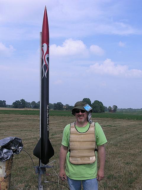 Fred Zeigler and one of his awesome paint jobs